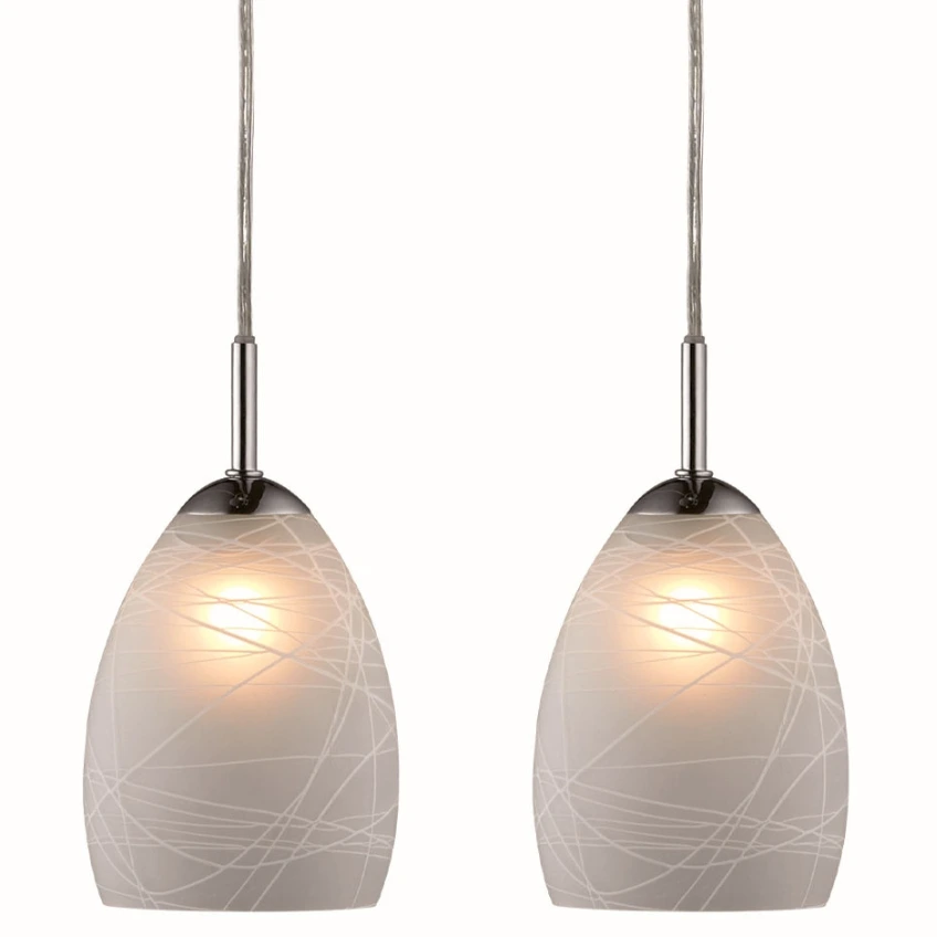 Halo Design Set skleněných závěsných světel Winner 11