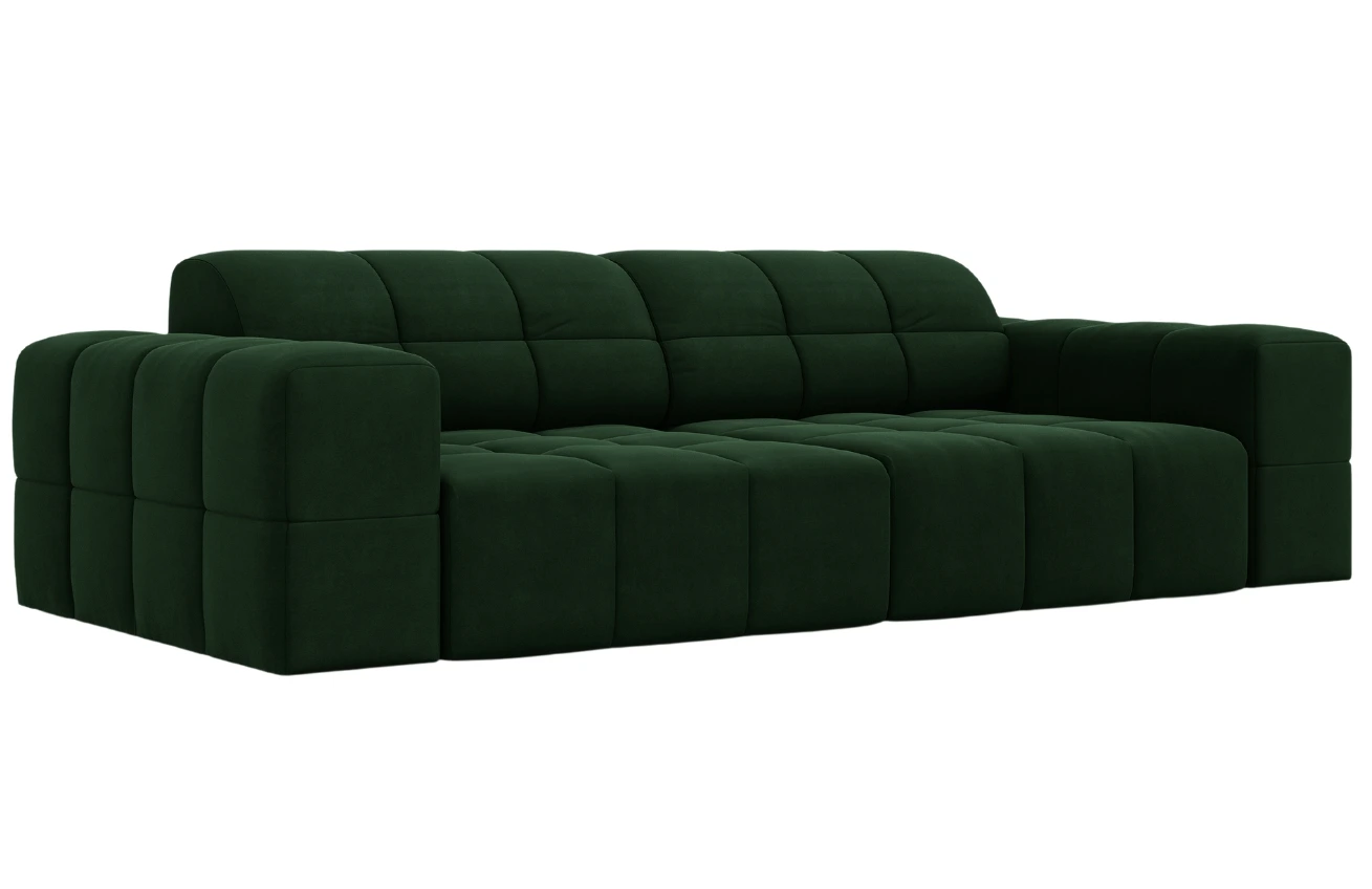 Cosmopolitan Design Sametová pohovka Chicago 204 cm