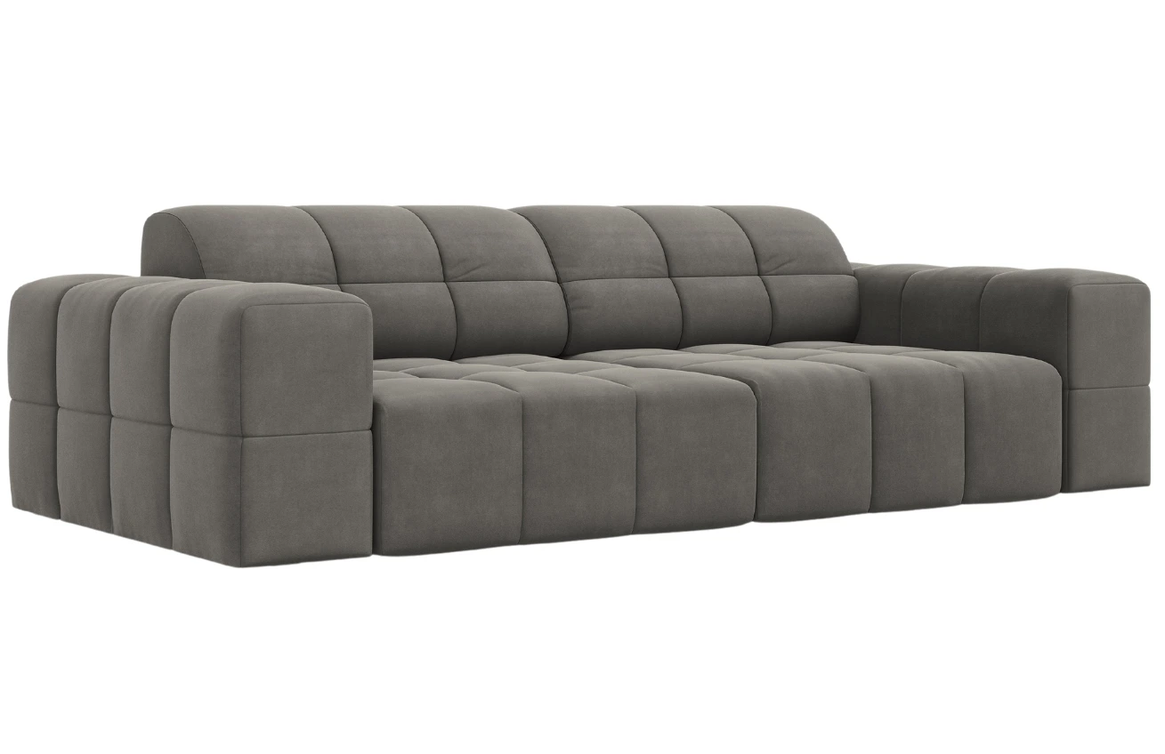 Cosmopolitan Design Sametová pohovka Chicago 204 cm