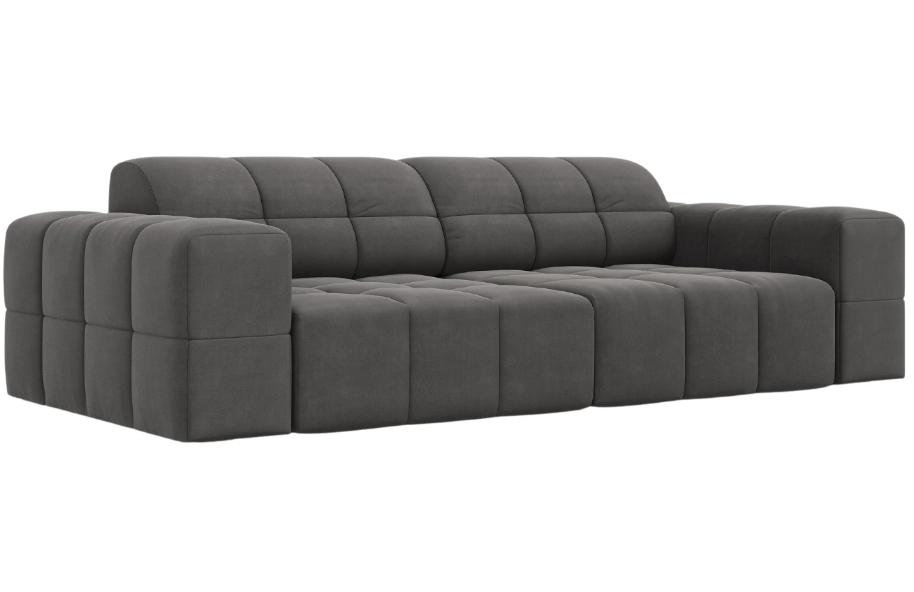 Cosmopolitan Design Sametová pohovka Chicago 204 cm