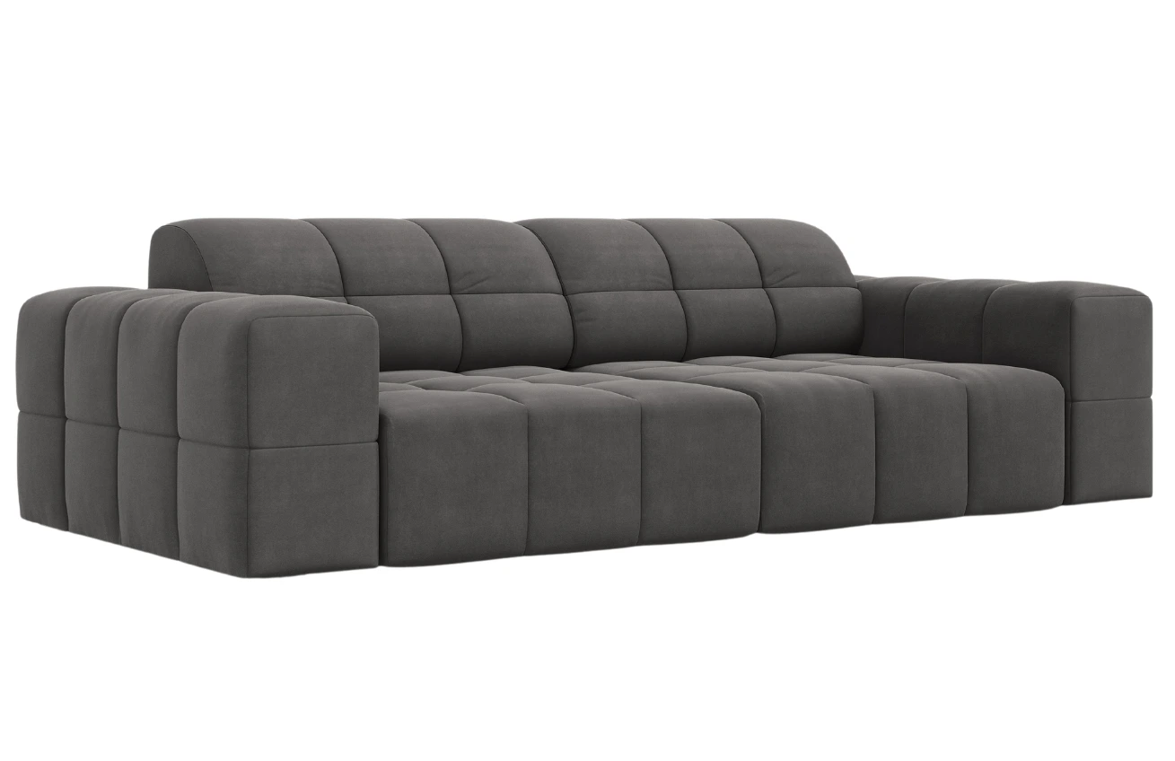Cosmopolitan Design Sametová pohovka Chicago 244 cm