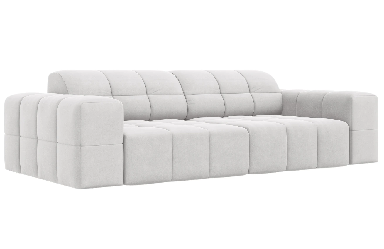 Cosmopolitan Design Sametová pohovka Chicago 244 cm