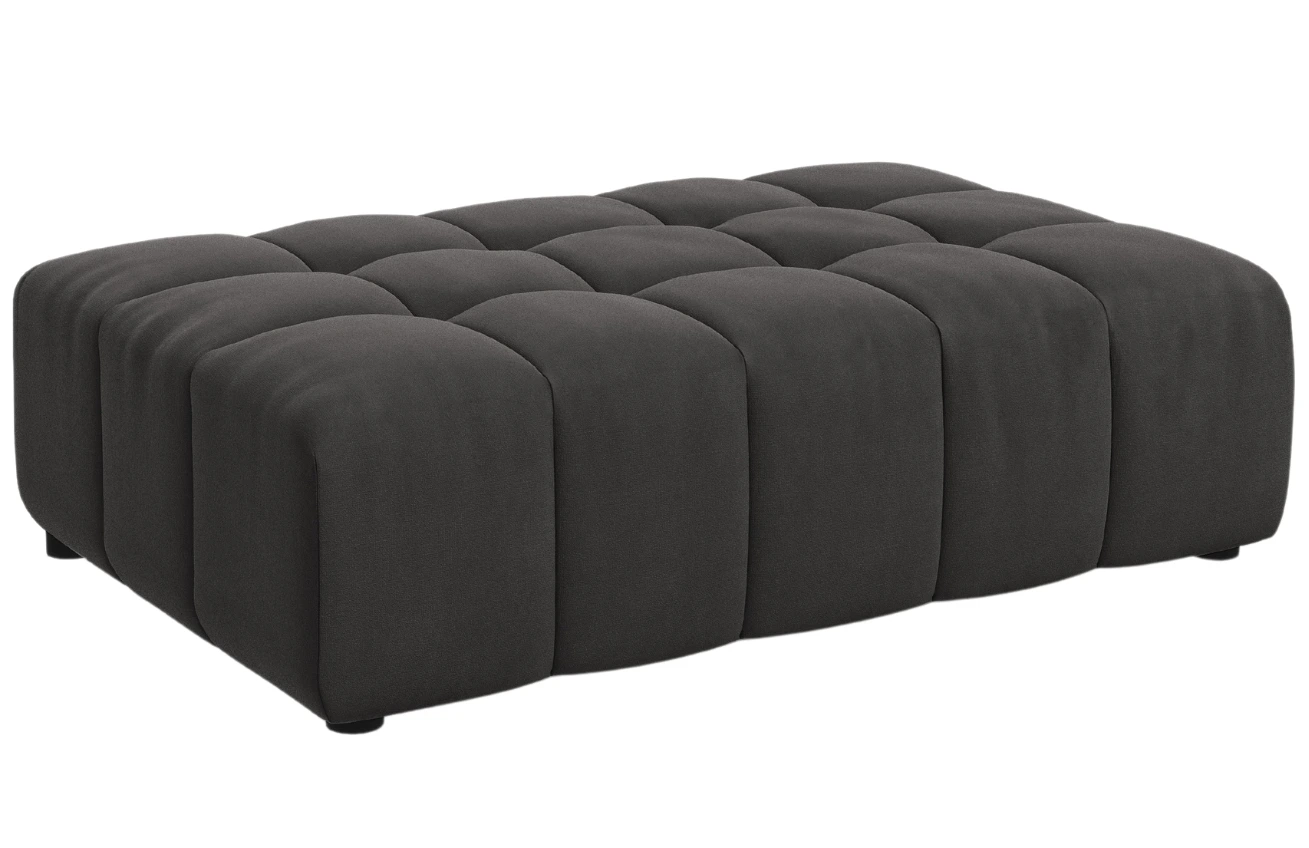 Cosmopolitan Design Sametová podnožka Chicago 102 x 80 cm