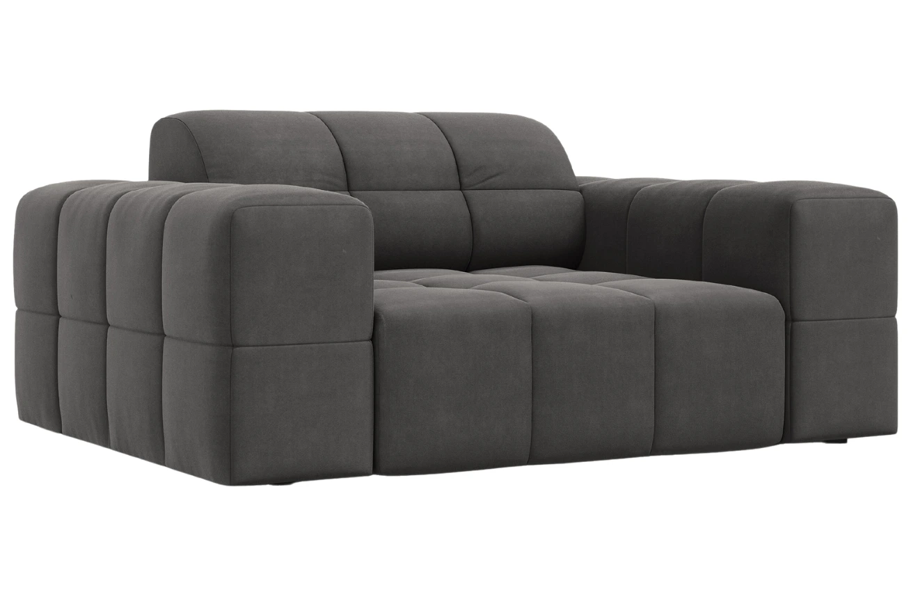 Cosmopolitan Design Sametové křeslo Chicago