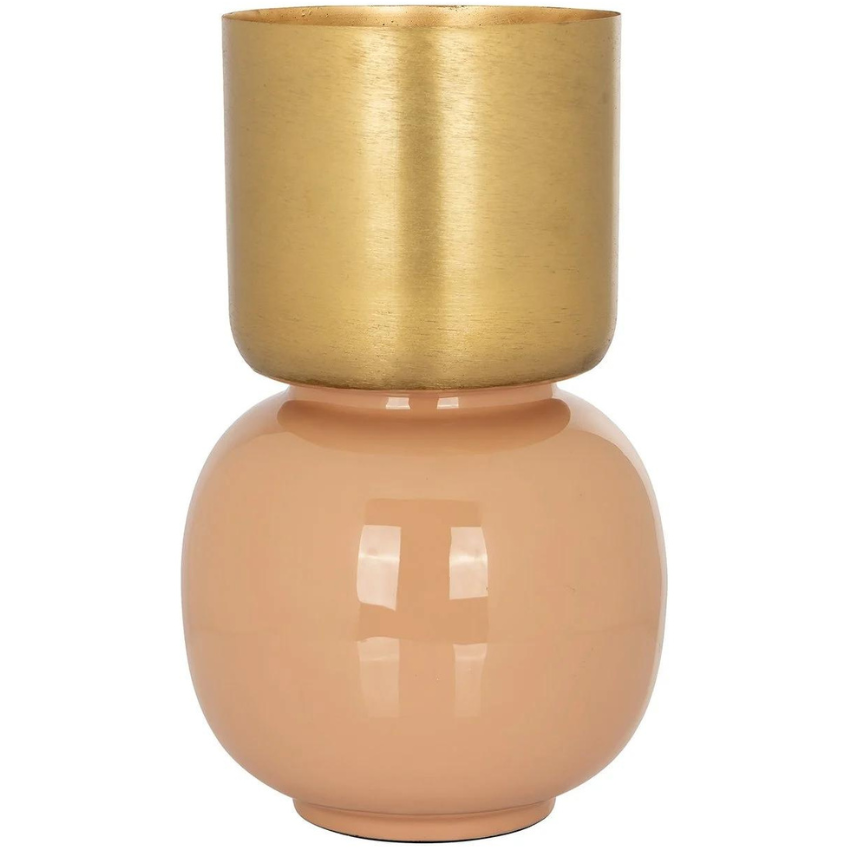 Richmond Kovová váza Calla 22 cm