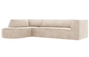 CXL by Christian Lacroix Sametová rohová pohovka Charles 273 cm