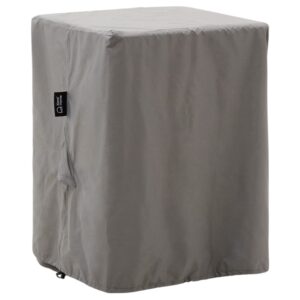 Kave Home Šedý ochranný obal na zahradní židle Iria 80 x 65 cm