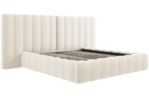 Micadoni Sametová postel Kelp 180 x 200 cm