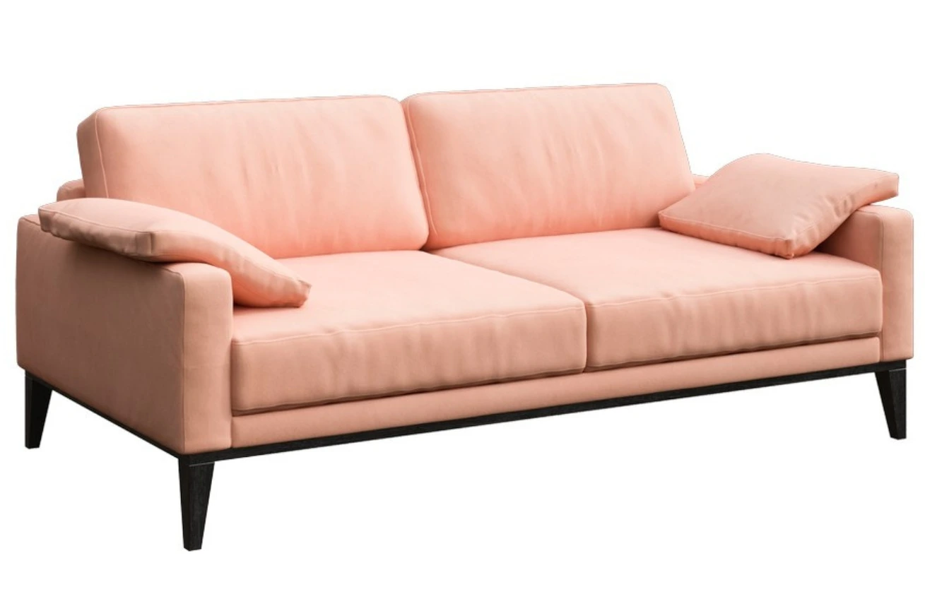 Mesonica Sametová pohovka Musso 173 cm