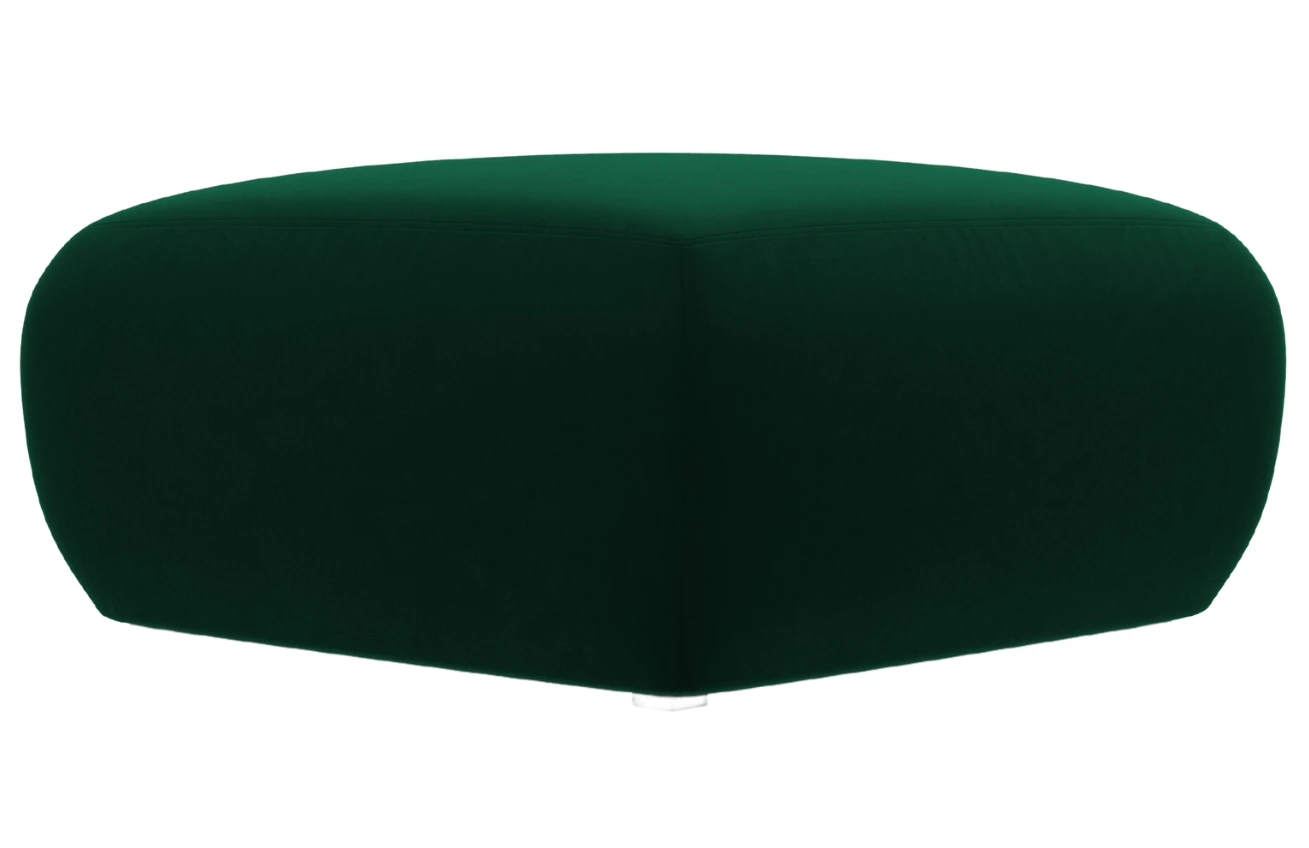 Windsor & Co Sametová podnožka Lola 75 x 75 cm