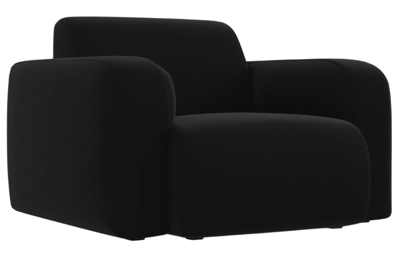 Windsor & Co Sametové křeslo Lola