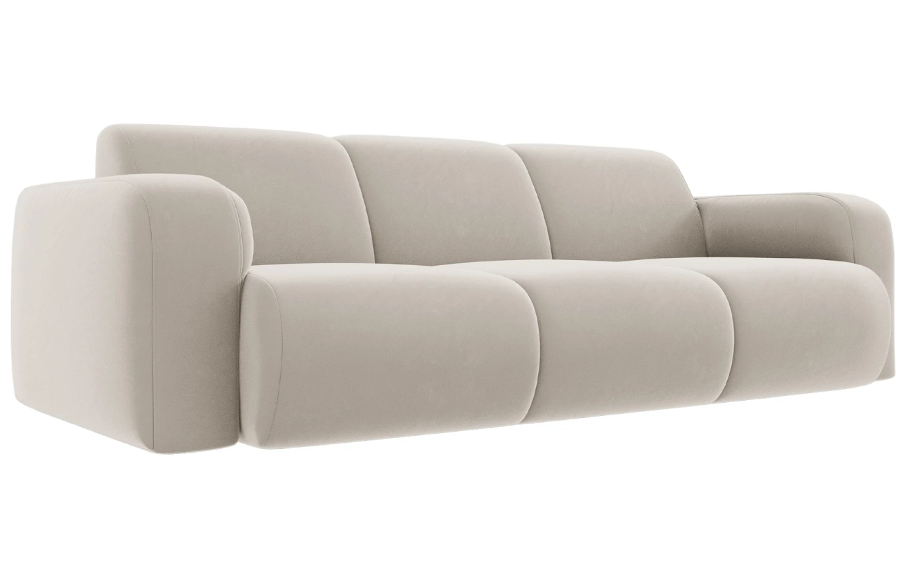 Windsor & Co Sametová pohovka Lola 235 cm