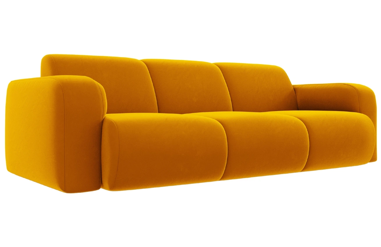 Windsor & Co Sametová pohovka Lola 235 cm