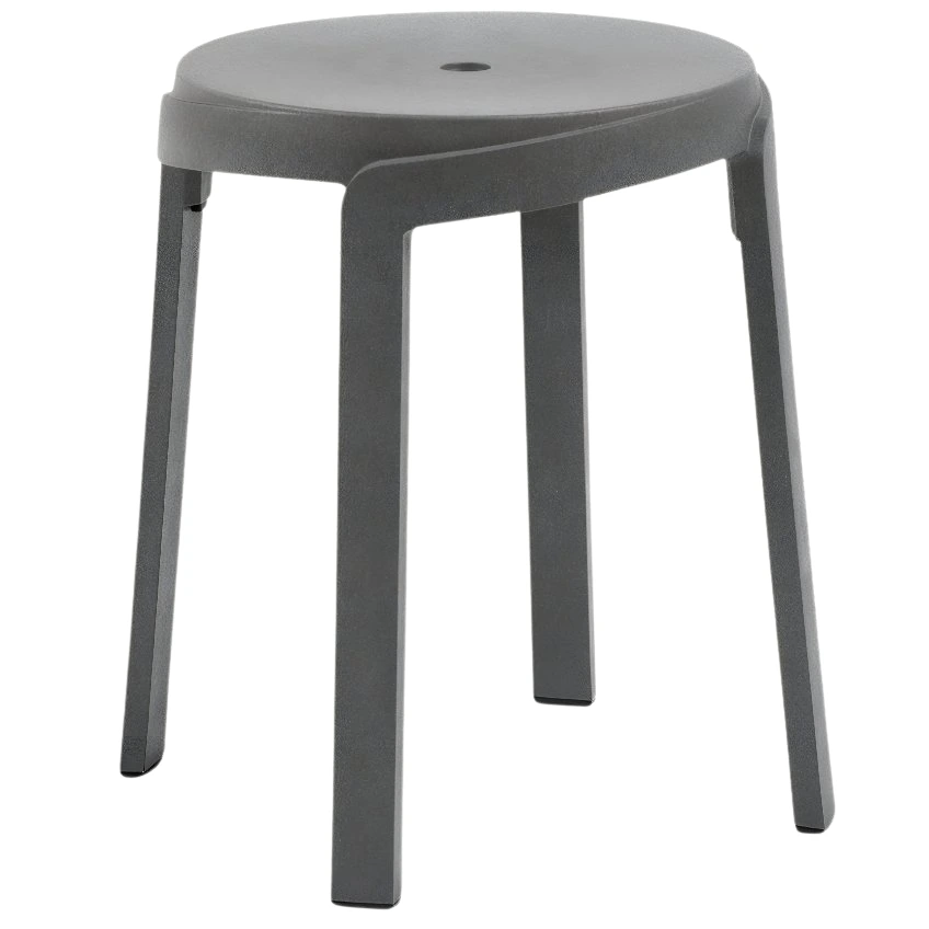 Nardi Šedá plastová zahradní stolička Stack Mini 36