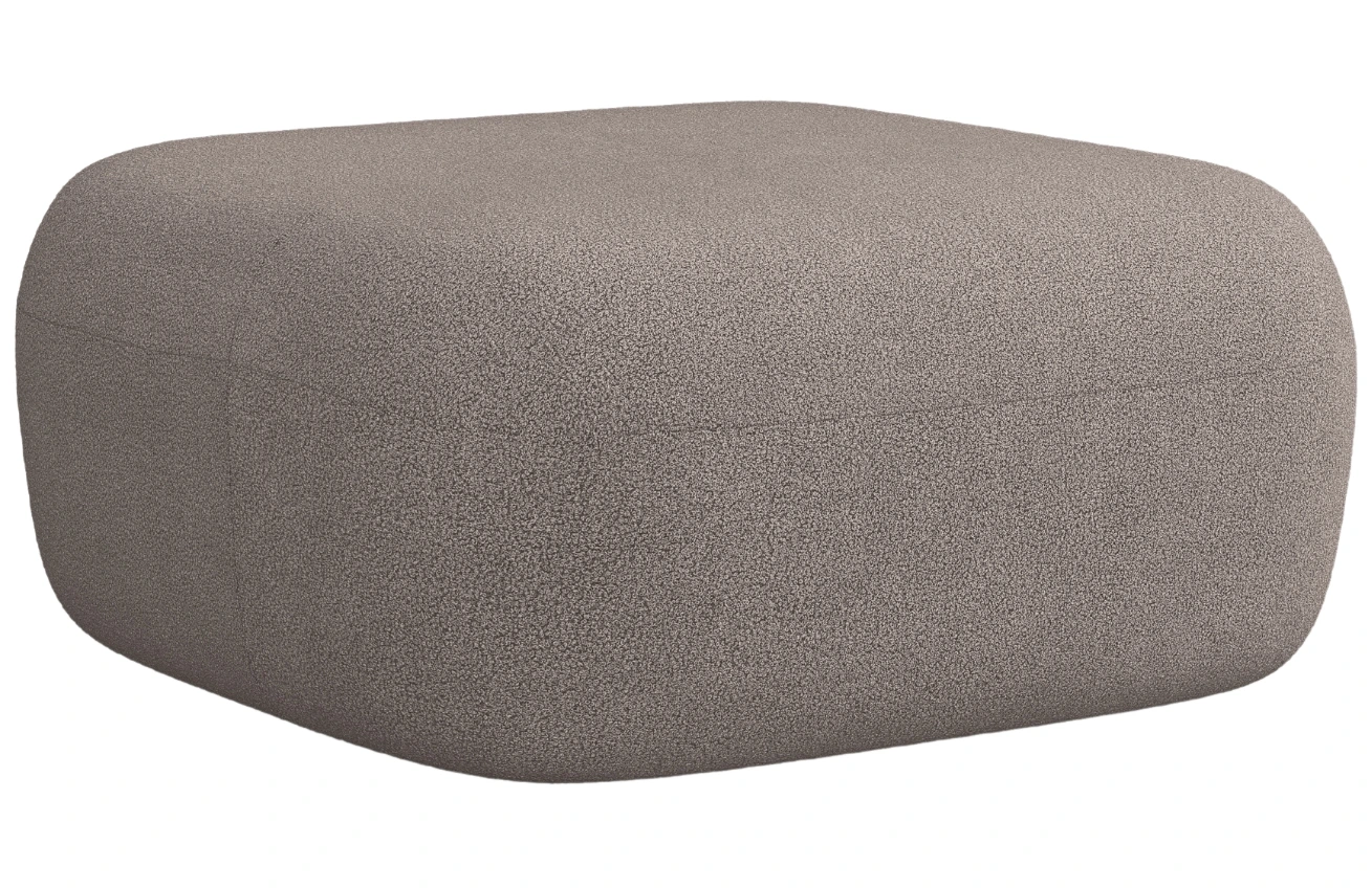 Windsor & Co Bouclé podnožka Aldrin 90 x 88 cm