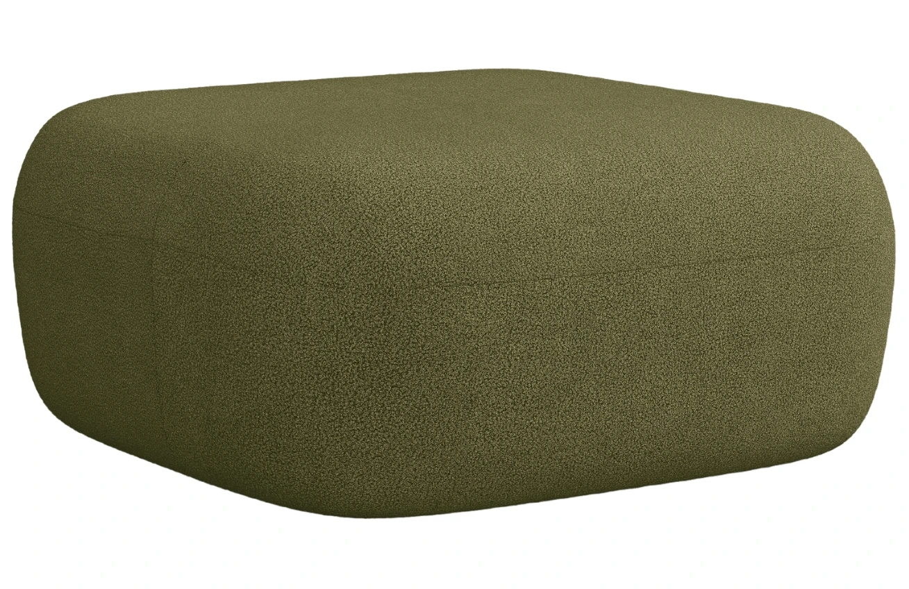 Windsor & Co Bouclé podnožka Aldrin 90 x 88 cm