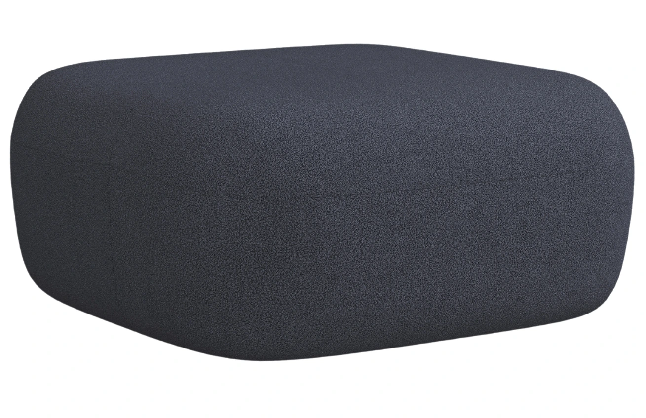 Windsor & Co Bouclé podnožka Aldrin 90 x 88 cm