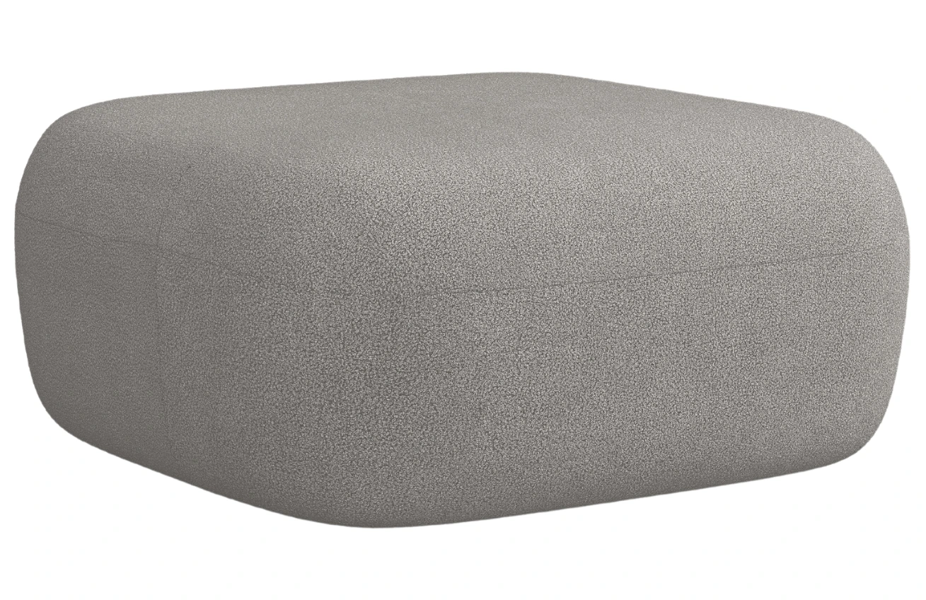 Windsor & Co Bouclé podnožka Aldrin 90 x 88 cm