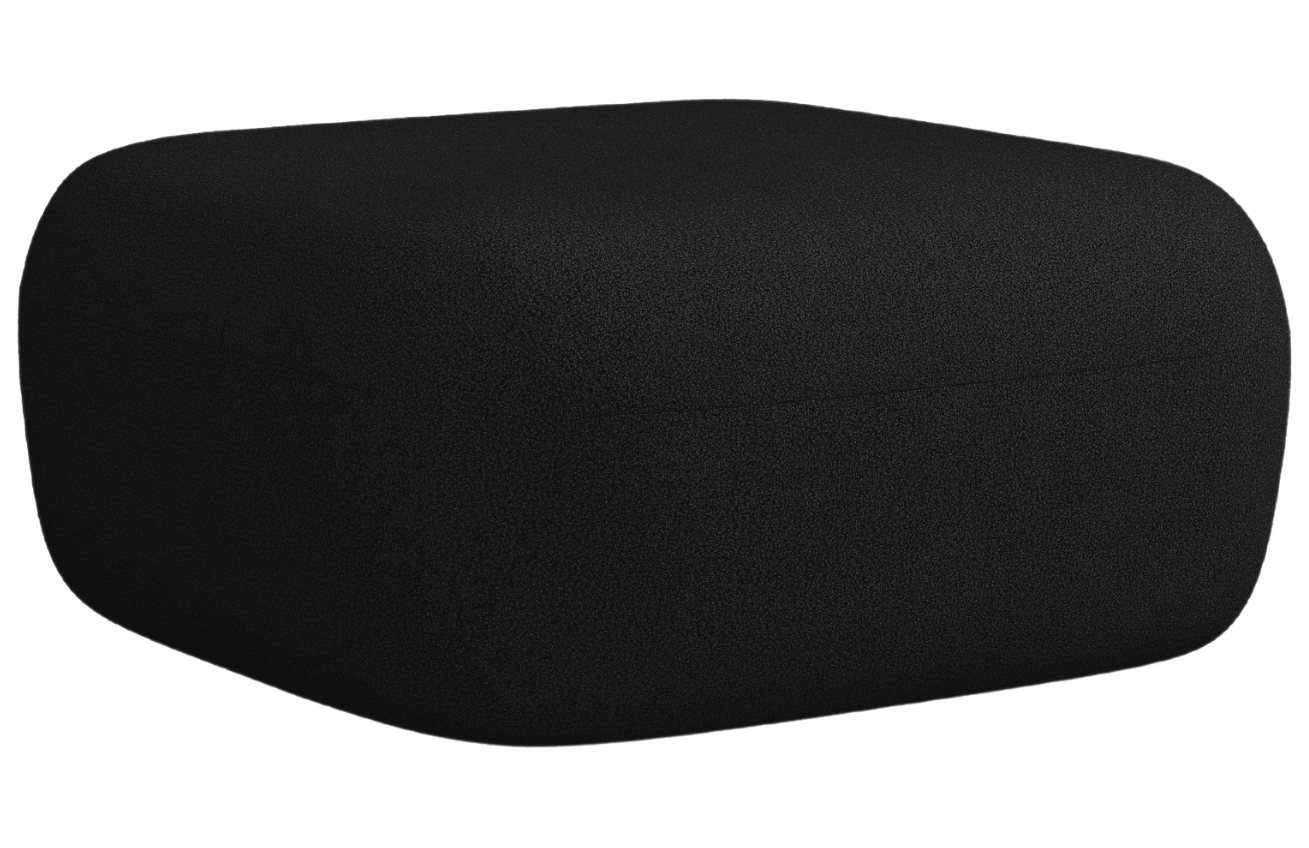 Windsor & Co Bouclé podnožka Aldrin 90 x 88 cm