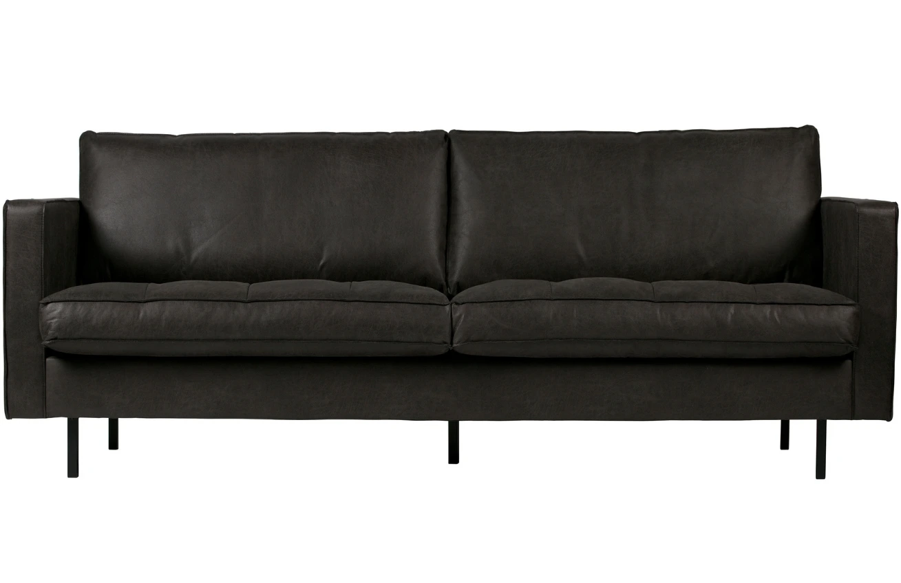 WOOOD Koženková pohovka Raden 230 cm s prošíváním