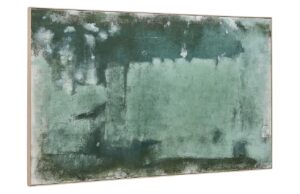 Kave Home Zelený abstraktní obraz Selnar 122 x 202 cm