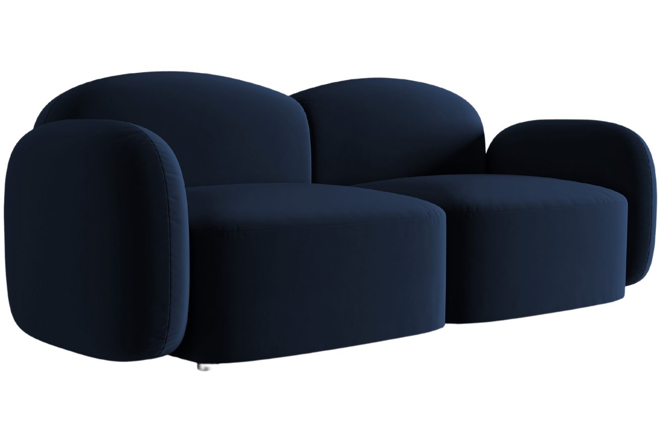 Micadoni Sametová pohovka Blair 194 cm