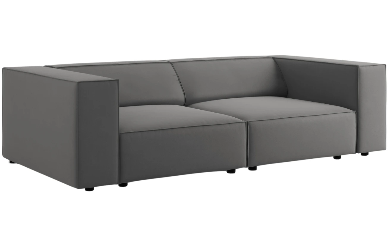 Cosmopolitan Design Sametová pohovka Arendal 204 cm