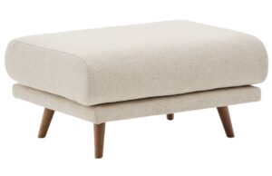 Kave Home Béžová podnožka Karin 90 x 70 cm