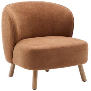 Kave Home Terakotové čalouněné křeslo Ulit