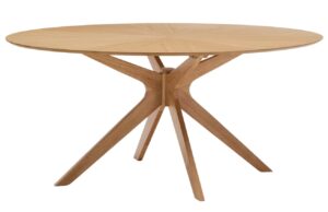 Kave Home Dubový jídelní stůl Naanim 180 x 110 cm