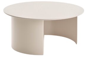 FEST Amsterdam Pískově hnědý konferenční stolek Plateau 75 cm