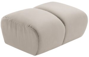 Micadoni Sametová podnožka Diana 82 x 60 cm