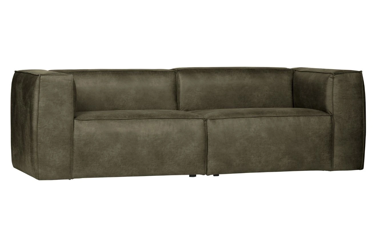 WOOOD Koženková pohovka Bearny 246 cm