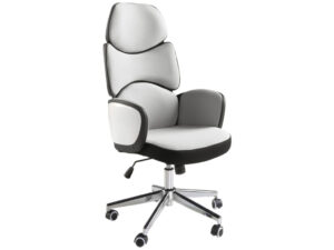 Světle šedá kancelářská židle Angel Cerdá No. 4142