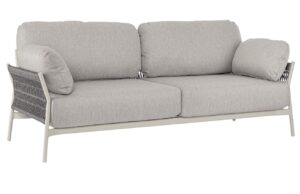 Bizzotto Šedá zahradní pohovka Pardis 183 cm