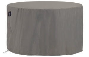 Kave Home Šedý ochranný obal na kulatý zahradní stůl Iria 160 cm