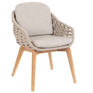 Bizzotto Béžová zahradní židle Tamires