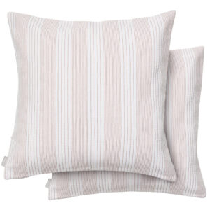 Kave Home Set dvou bavlněných povlaků na polštář Macie 50 x 50 cm