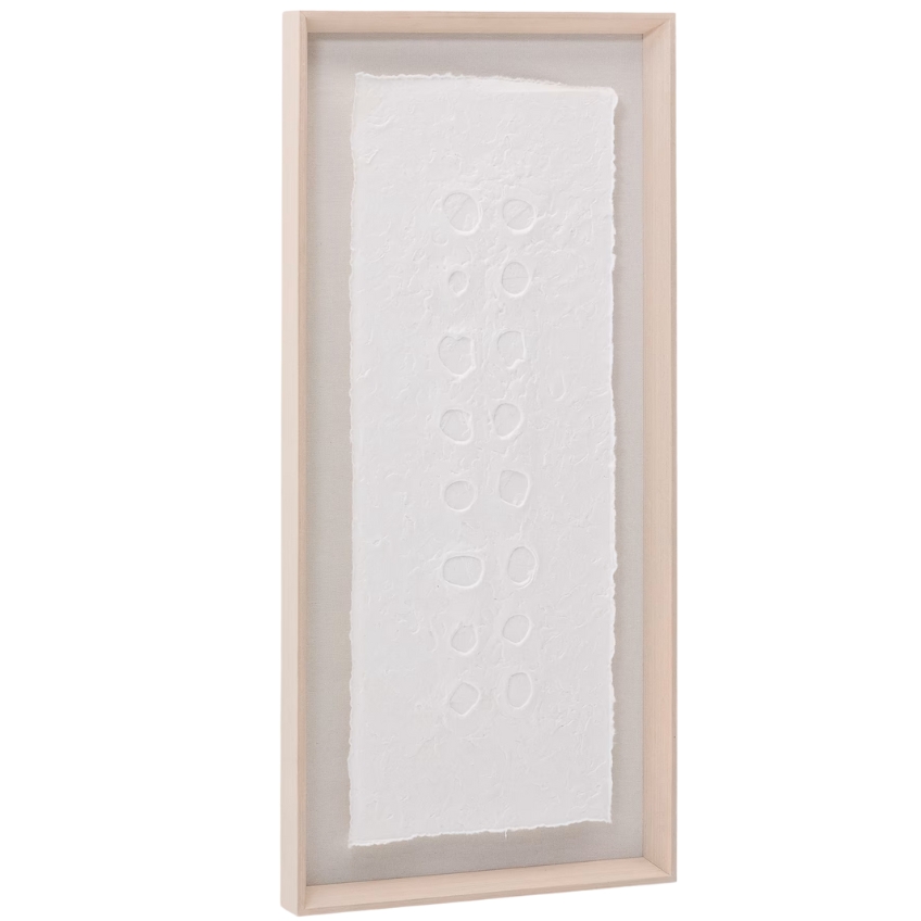 Abstraktní obraz Kave Home Olvin 94 x 44 cm