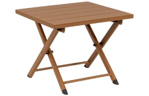 Bizzotto Hliníkový zahradní stolek Taylor 44 x 43 cm