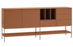 Cihlová komoda Teulat Platt 220 x 45 cm