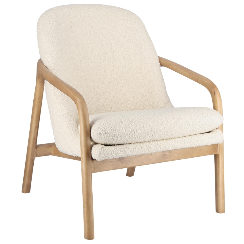 Bizzotto Bouclé křeslo Elaide