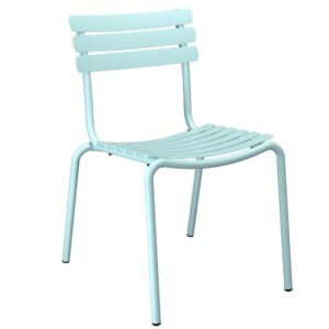 Houe Tyrkysová kovová zahradní židle Alua