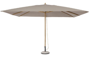 Bizzotto Hnědý slunečník Eclipse 300 x 400 cm