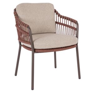 Bizzotto Béžová zahradní židle Talaia