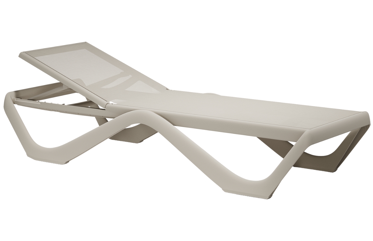 VONDOM Plastové zahradní lehátko LOVE