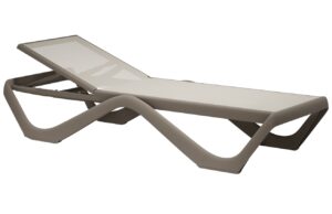 VONDOM Plastové zahradní lehátko LOVE