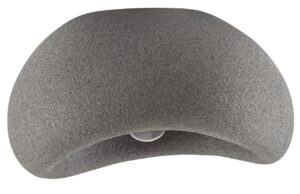 Nova Luce Šedé stropní světlo Aere 32 x 40 cm