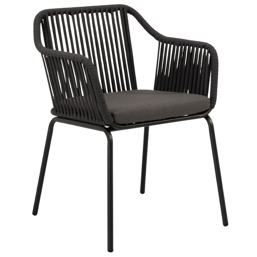 Somcasa Šedá zahradní židle Penny