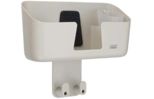 Joseph Joseph Béžový plastový nástěnný držák na žehlící prkno a žehličku IronHub